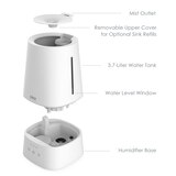 Pure Enrichment HUME Max - Easy Top Fill Ultrasonic Cool Mist Humidifier, thumbnail image 5 of 9