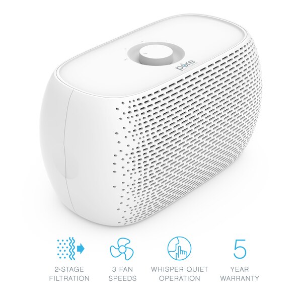 Pure Enrichment PureZone Breeze Tabletop 2-in-1 Air Purifier