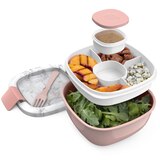 Bentgo Salad All-In-One Salad Container, Blush Marble, thumbnail image