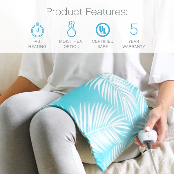 Pure Enrichment PureRelief Express Designer Series Electric Heating Pad