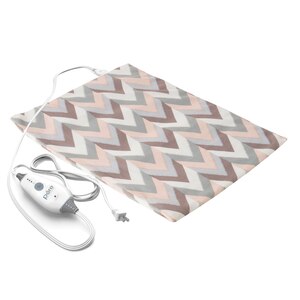 Pure Enrichment PureRelief Express Designer Series Electric Heating Pad, Gray Trellis, Navy Graphic, Palm Aqua, Desert Herringbone