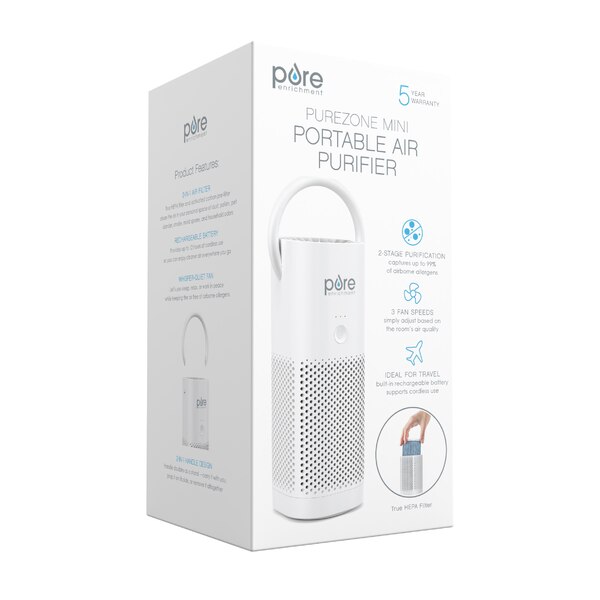 Pure Enrichment PureZone Mini Portable Air Purifier