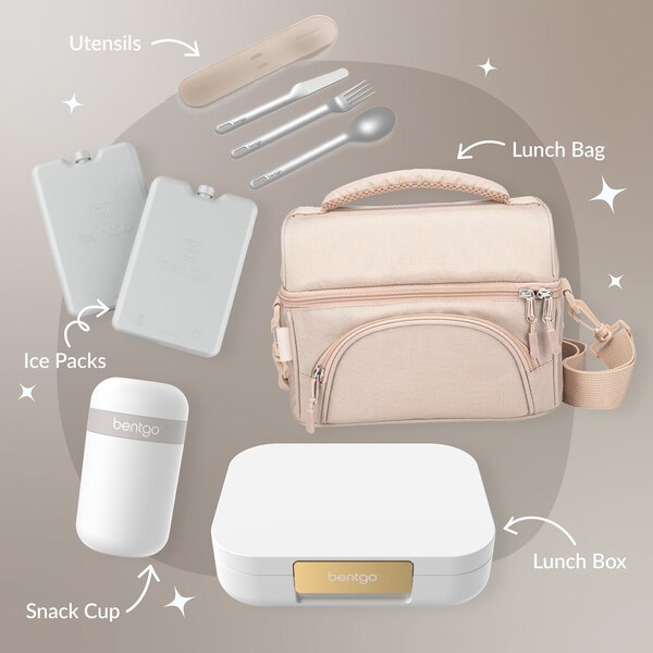Bentgo Modern Leak-Resistant Lunch Box, White