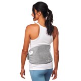 Pure Enrichment PureRelief Cordless Lumbar and Abdominal Heating Wrap, Mist Gray, thumbnail image