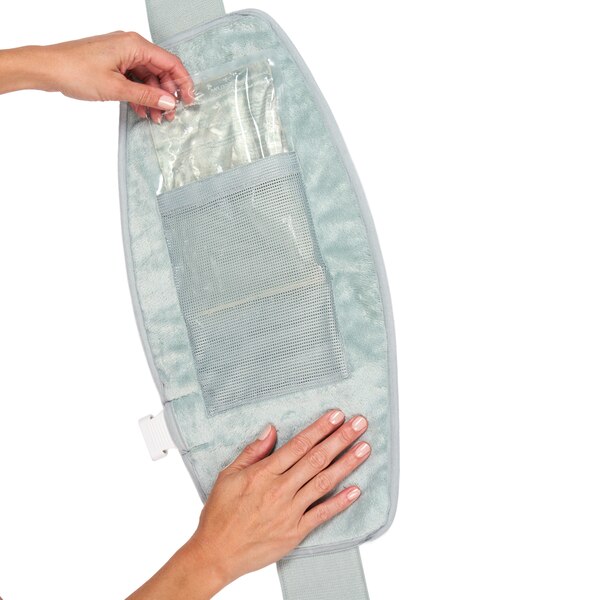 Pure Enrichment PureRadiance Lumbar & Abdominal Luxury Heating Pad, Aquamarine