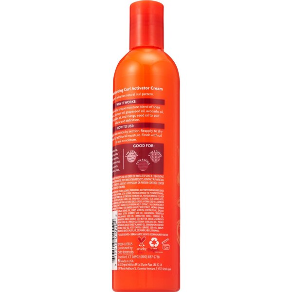 Cantu Moisturizing Curl Activator Cream, 12 OZ