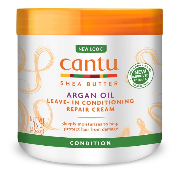 Cantu Argan Oil Leave-In Conditioning Repair Cream, 16 OZ