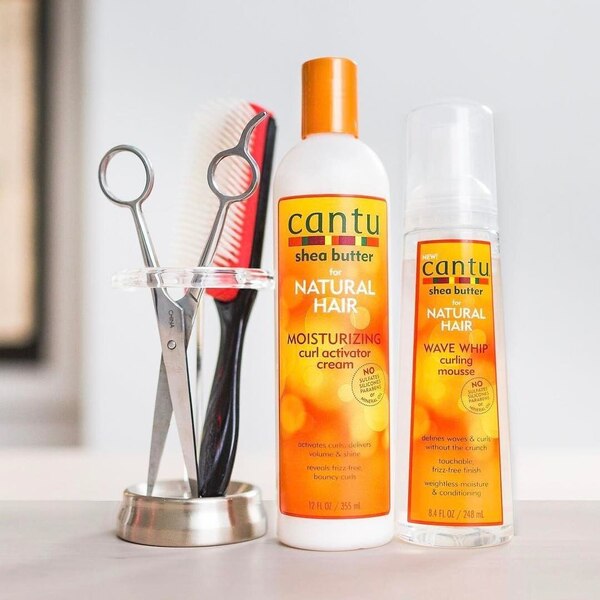 Cantu Shea Butter Wave Whip Curling Mousse, 8.4 OZ