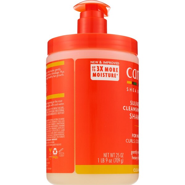 Cantu Shea Butter Sulfate-Free Cleansing Cream Shampoo, 25 OZ