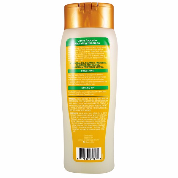 Cantu Avocado Hydrating Shampoo, 13.5 OZ