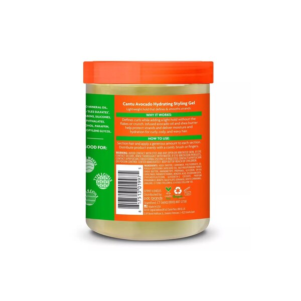 Cantu Avocado Styling Gel, 18.5 OZ