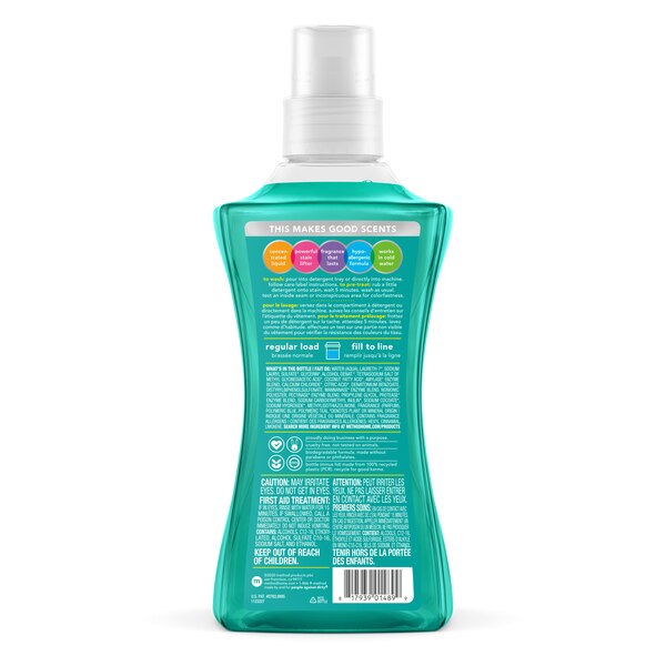 Method 4X Concentrated Liquid Laundry Detergent, 53.5 oz