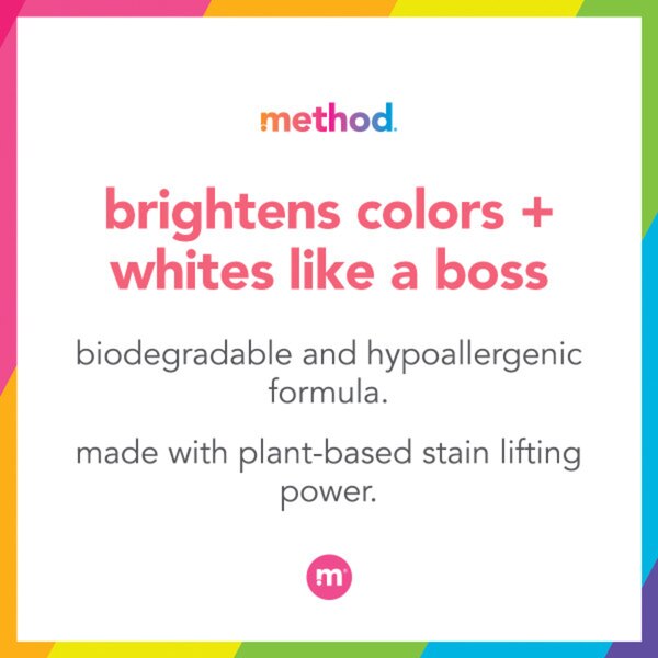 Method 4X Concentrated Liquid Laundry Detergent, 53.5 oz