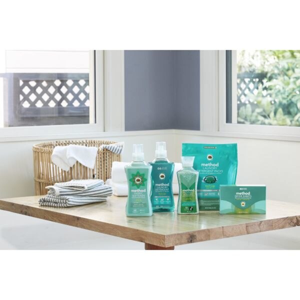 Method 4X Concentrated Liquid Laundry Detergent, 53.5 oz