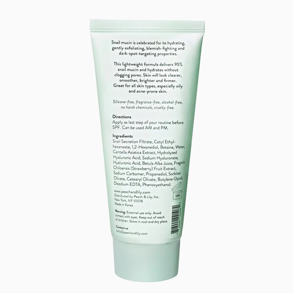 Peach Slices Snail Rescue Oil Free Moisturizer