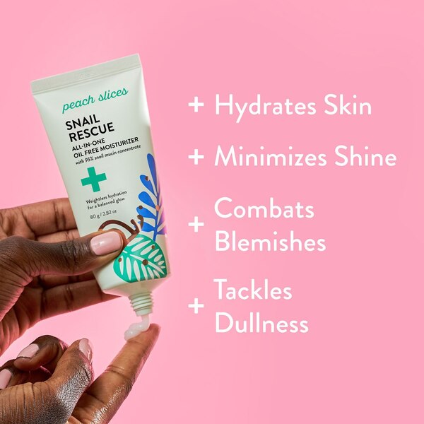 Peach Slices Snail Rescue Oil Free Moisturizer