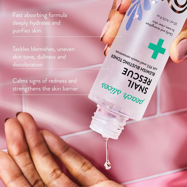 Peach Slices Snail Rescue Blemish Busting Toner