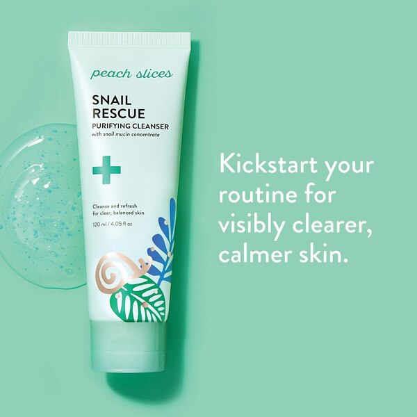 Peach Slices Snail Rescue Purifying Cleanser