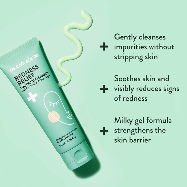Peach Slices Redness Relief Soothing Cleanser
