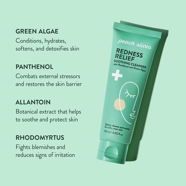 Peach Slices Redness Relief Soothing Cleanser