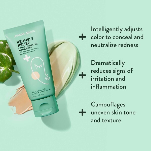 Peach Slices Redness Relief Color Correcting Moisturizer