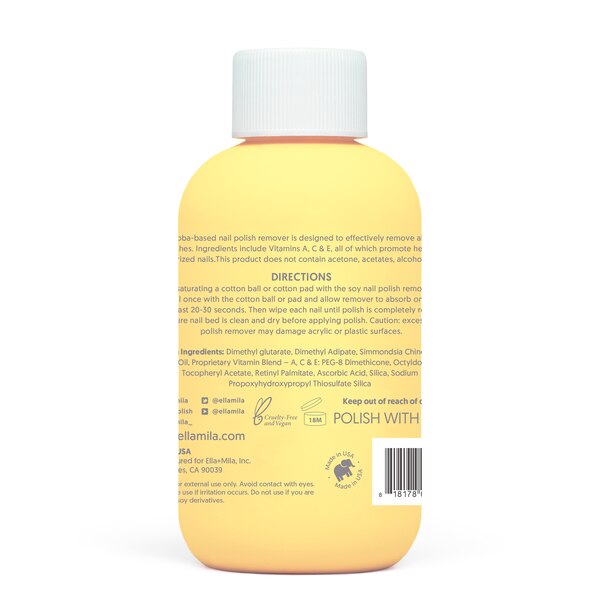ella+mila Jojoba Nail Polish Remover
