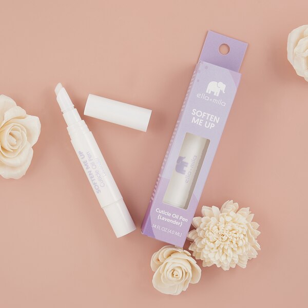 ella+mila Soften Me Up Lavender Cuticle Oil Pen, 0.14 OZ