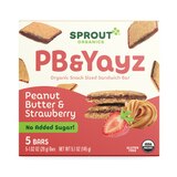 Sprout Organics PB & Yayz Peanut Butter & Strawberry Bars, thumbnail image