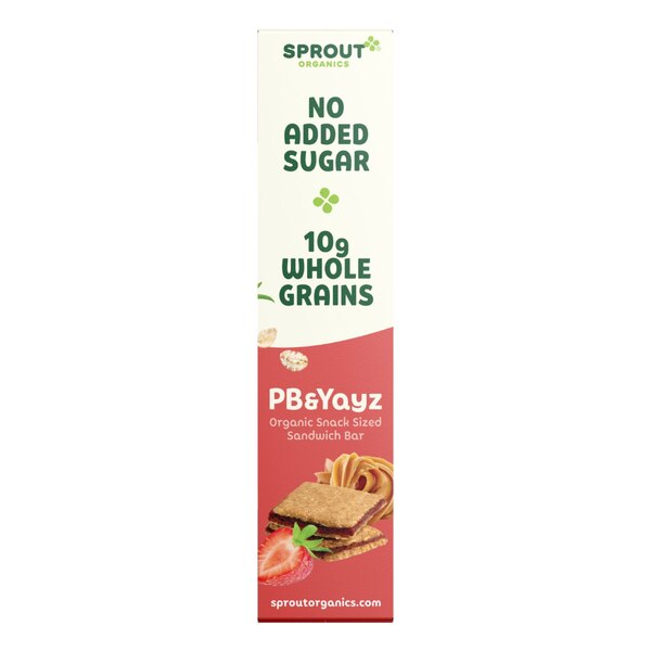Sprout Organics PB & Yayz Peanut Butter & Strawberry Bars