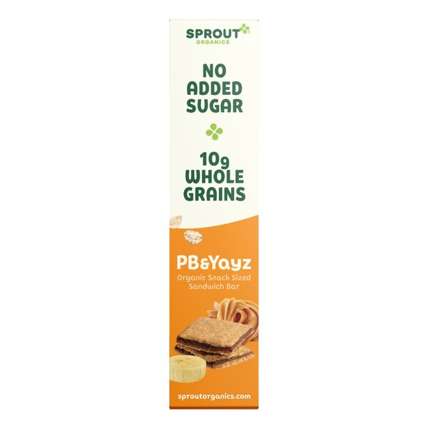 Sprout Organics PB & Yayz Peanut Butter & Banana Bars