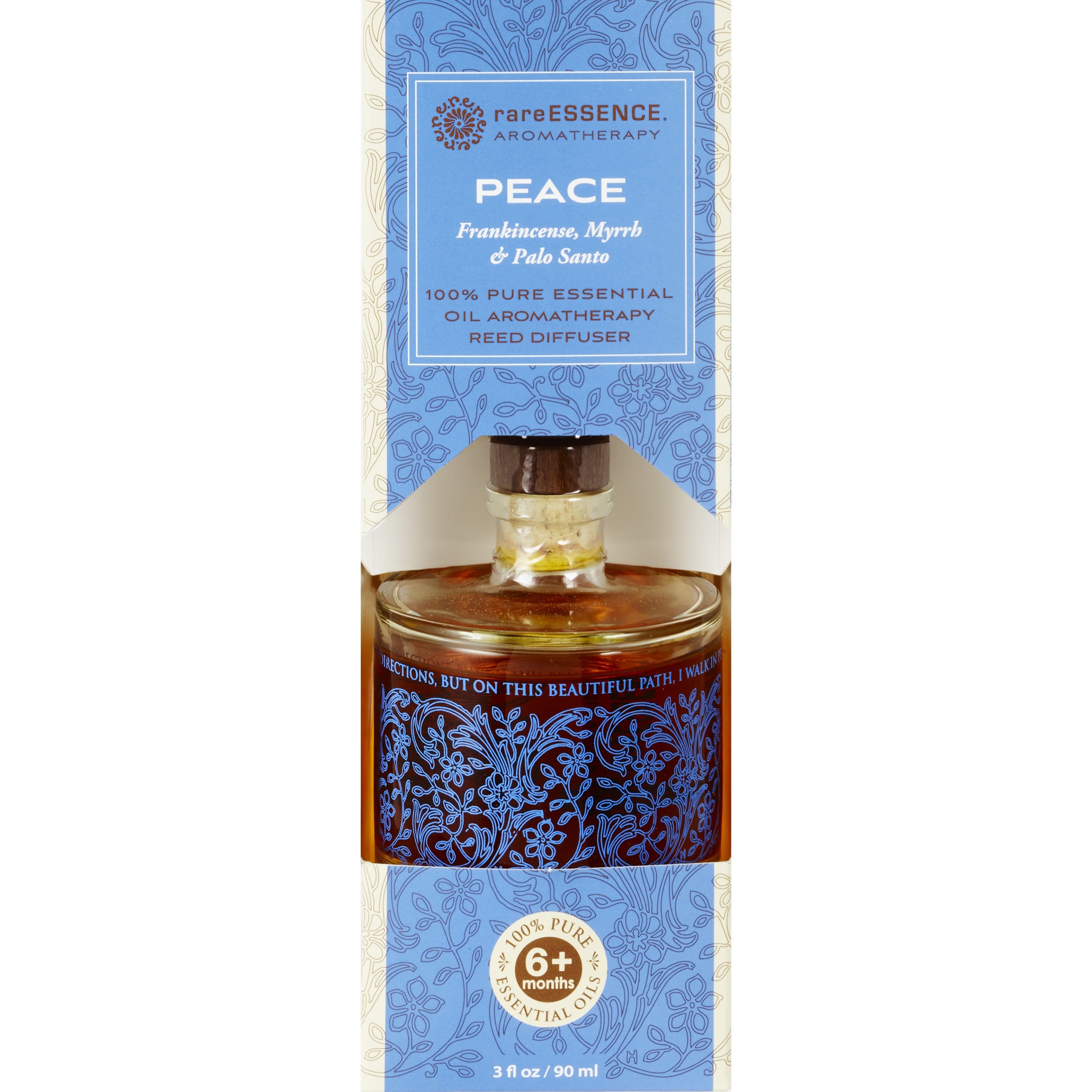 rareESSENCE Aromatherapy 100% Pure Essential Oil Reed Diffuser, 90ml