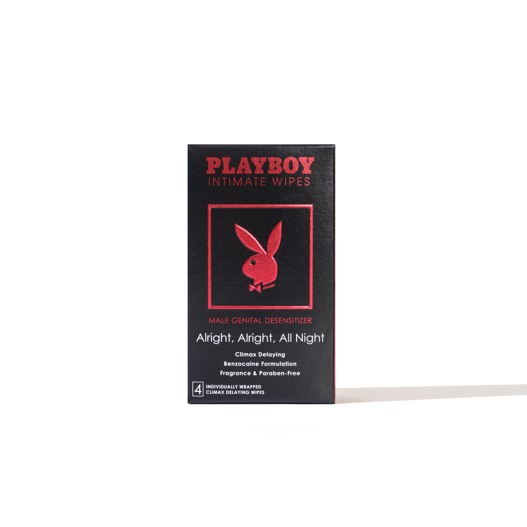 Playboy Climax Delay Wipe, Alright, Allright, All Night, 4 u.