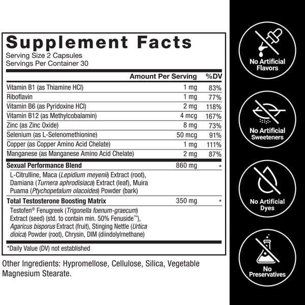 Force Factor Test X180 Alpha, 60 CT