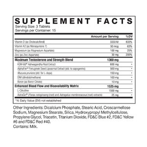 Force Factor Alpha King Supreme Testosterone Booster, 45 CT