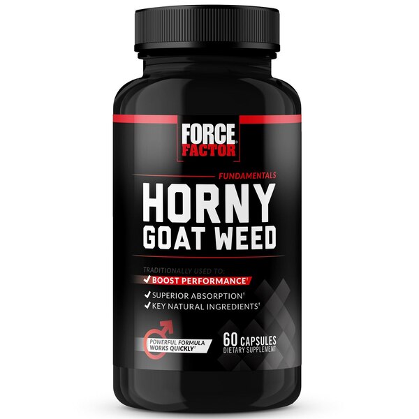 Force Factor Horny Goat Weed - 60 CT