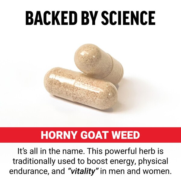 Force Factor Horny Goat Weed - 60 CT
