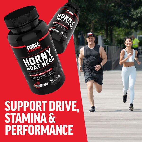 Force Factor Horny Goat Weed - 60 CT
