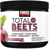 Force Factor Total Beets Powder, Pomegranate Berry Flavor, 7.4 OZ, thumbnail image