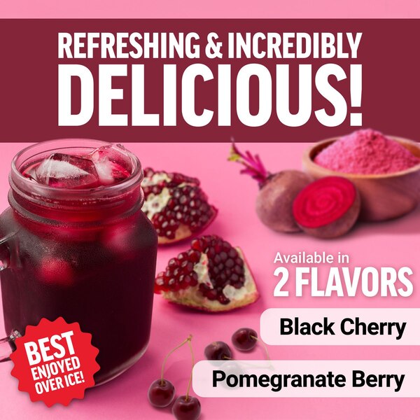 Force Factor Total Beets Powder, Pomegranate Berry Flavor, 7.4 OZ