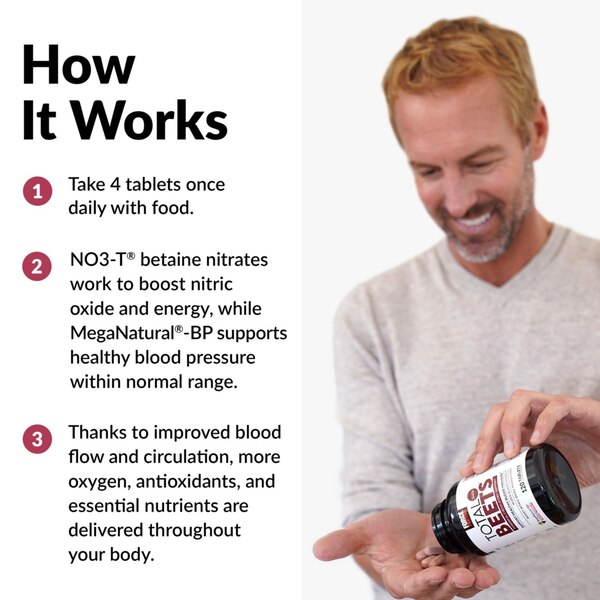 Force Factor Total Beets Tablets, 120 CT