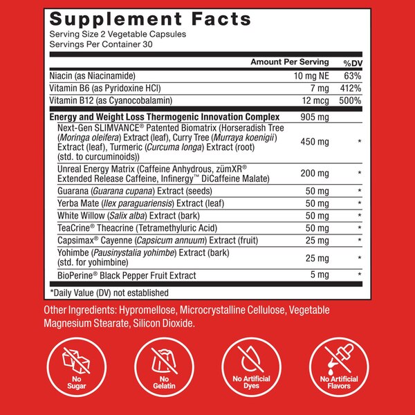Force Factor Lean Fire Capsules, 60 CT
