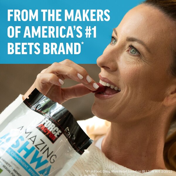 Amazing Ashwa Soft Chews, Triple Berry, 60 CT