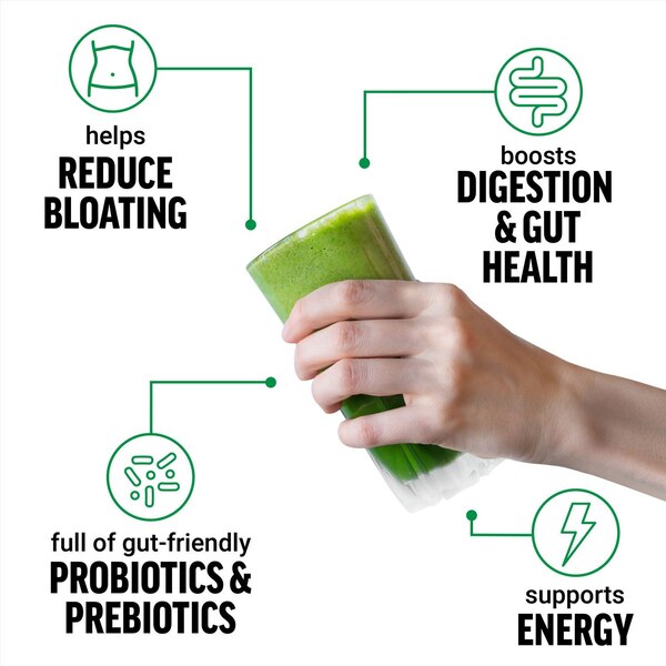 Force Factor Smarter Greens Powder, 13.2 OZ