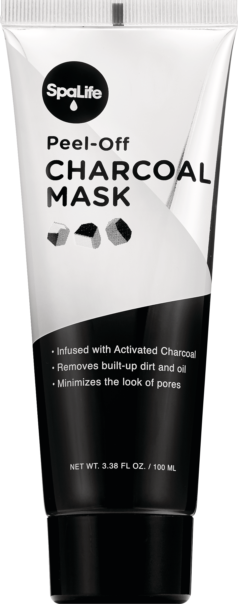 SpaLife Peel-Off Charcoal Mask, 3.38 OZ