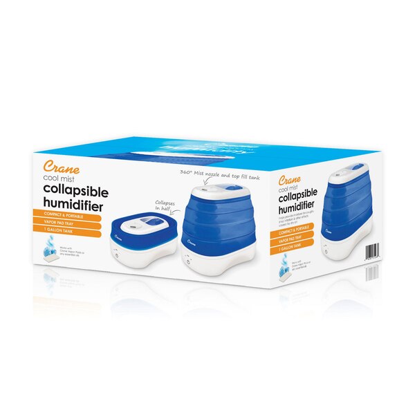 Crane Collapsible Cool Mist Humidifier