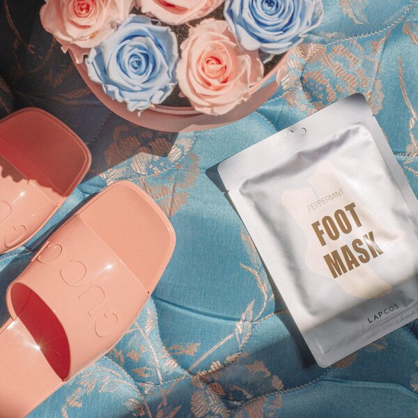 LAPCOS Peppermint & Lavender Foot Mask