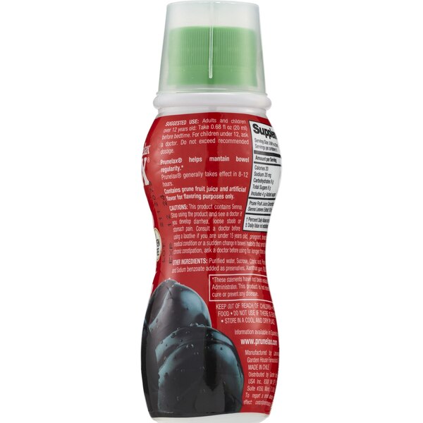 Prunelax Ciruelax Adult Liquid Laxative, Regular Strength, 4.05 OZ