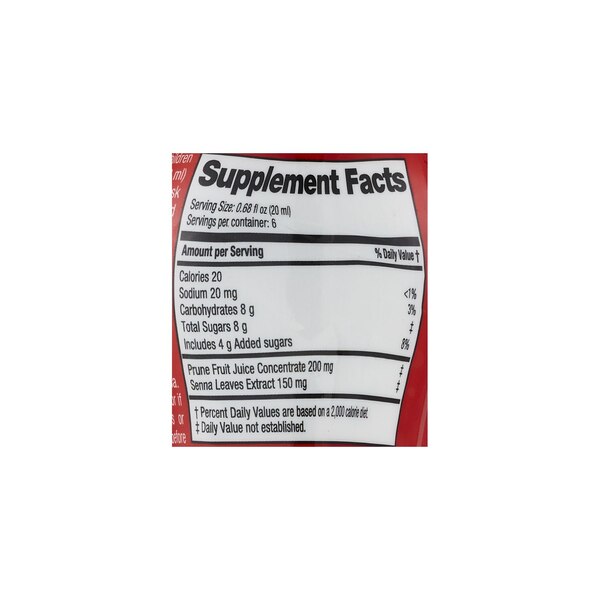 Prunelax Ciruelax Adult Liquid Laxative, Regular Strength, 4.05 OZ