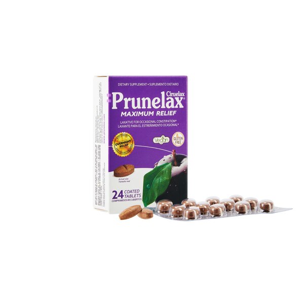 Prunelax Ciruelax Maximum Relief Coated Tablets