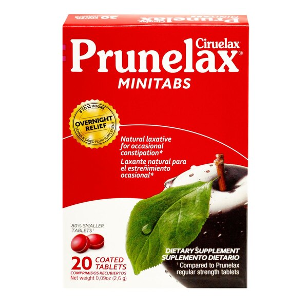 Prunelax Minitabs, 20 CT